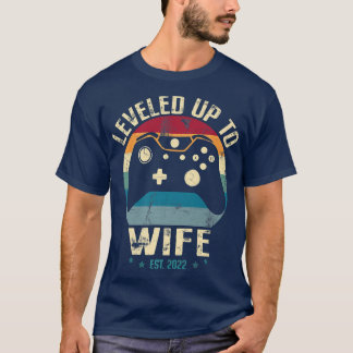 Promoted To Wife Gamer I Levelled Up To Wife Soon T-Shirt
