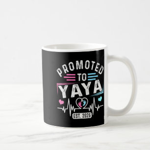 Promoted To Yaya Est. 2026 Vintage Yaya  Coffee Mug