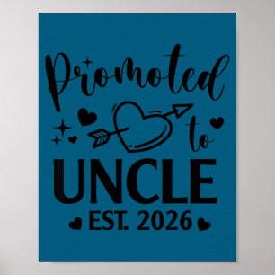 Promoted Uncle Est 2026 Gender Illustration Poster