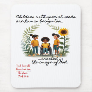 Promoting Children with Special Needs Mousepad