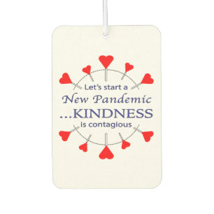 Promoting Kindness Car Air Freshener