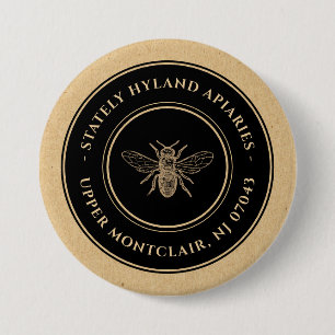 Promotional Apiary Button
