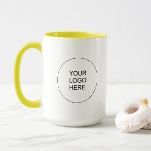 Promotional Brand Upload Your Own Business Logo Mug