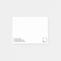 Promotional Branded Post-its 4"x3"