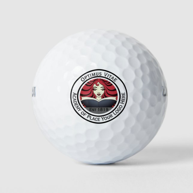 Promotional Business Branding Logo Golf Balls (Front)