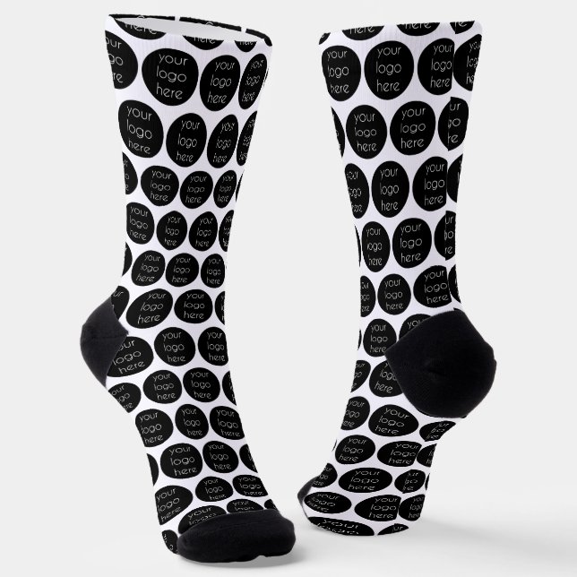 Promotional Business Company Logo Customer Gifts   Socks (Angled)