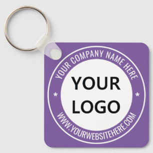 Promotional Business Keychain - Your Logo and Text