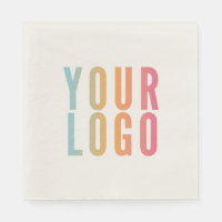 Promotional Business Logo Modern Company Ecru