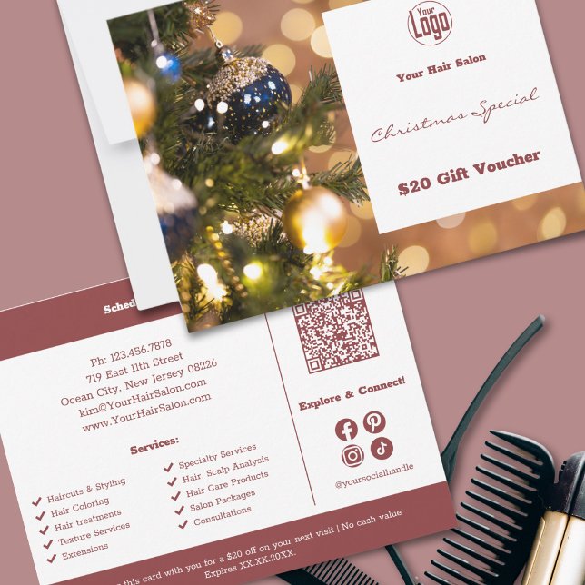 Promotional Christmas Season Gift Voucher Card (Promotional Christmas Season Gift Voucher Card)