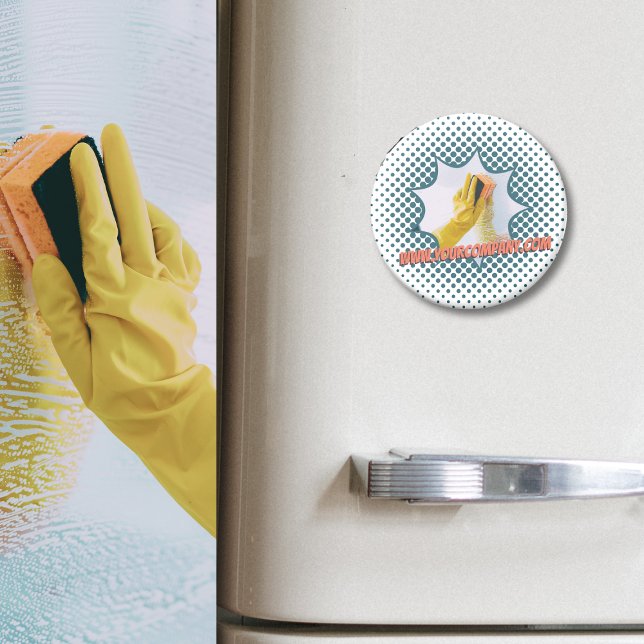 Promotional Cleaning Service Custom WWW Magnet (Promotional Cleaning Service Custom WWW Magnet)