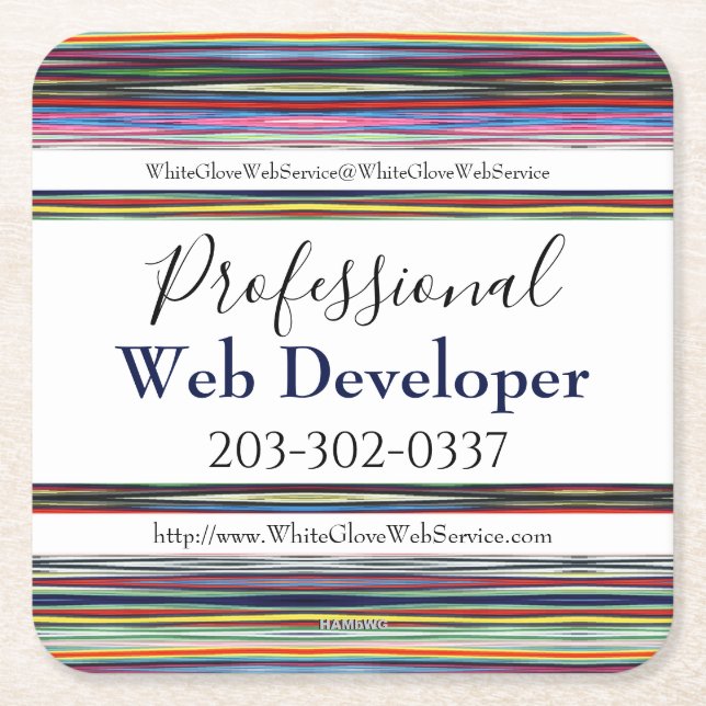 Promotional Coaster HAMbyWG (Front)