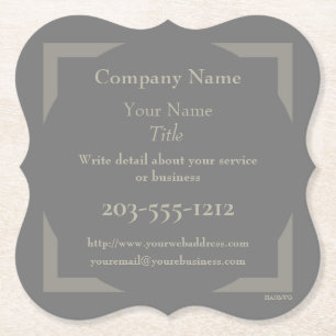 Promotional Coaster you customise - HAMbyWG