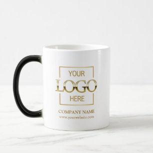 Promotional Company Business Logo Branded Giveaway Magic Mug