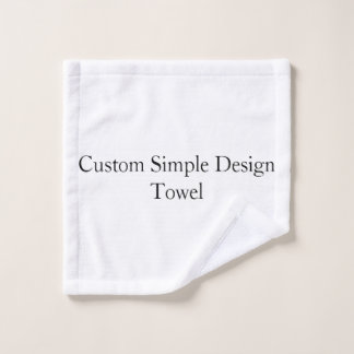 promotional Custom Simple Bathroom Towel Set