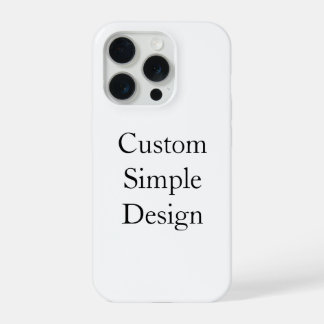 promotional Custom Simple iPhone Case