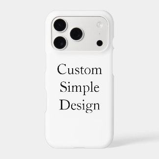 promotional Custom Simple iPhone Case
