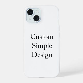 promotional Custom Simple iPhone Case