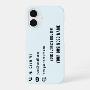 Promotional Design Your Business Card iPhone Case