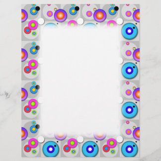 Promotional FLYER - Pop Art CIRCLES DESIGN