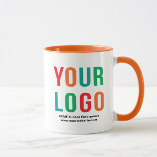 Promotional Items No Minimum, Colour Logo Mugs