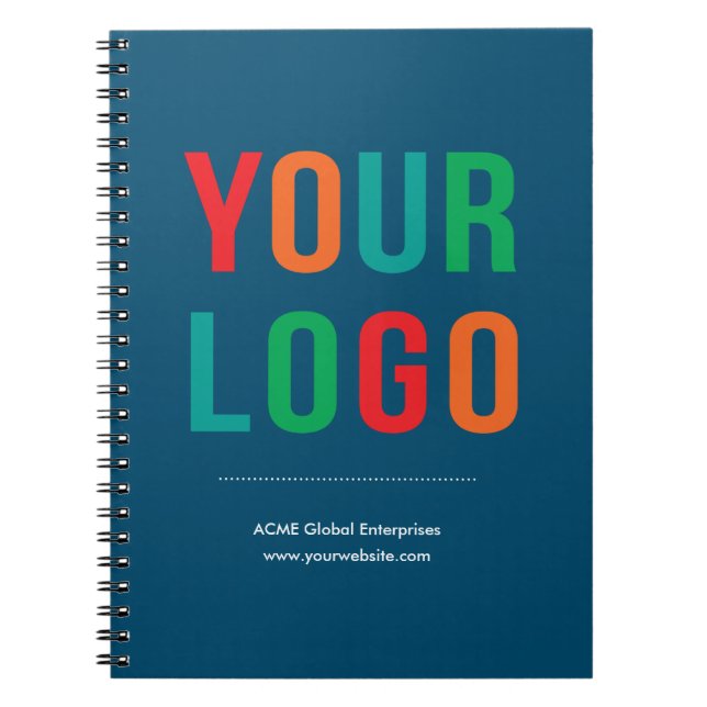 Promotional Items No Minimum, Logo Notebook (Front)