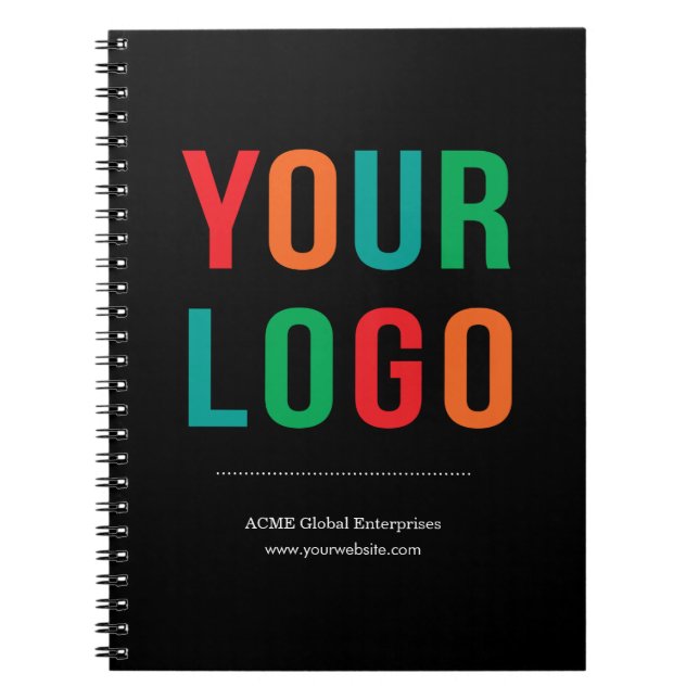 Promotional Items No Minimum, Logo Notebook (Front)