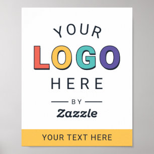 Promotional Logo and Text Poster
