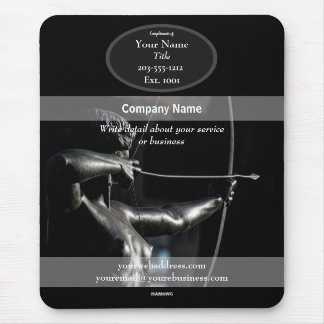 Promotional Mousepad Archer- HAMbyWG Mouse Pad (Front)