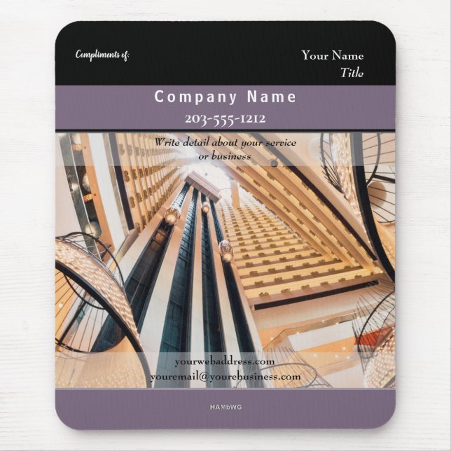 Promotional Mousepad Architecture HAMbyWG (Front)