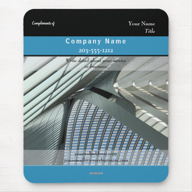 Promotional Mousepad Architecture HAMbyWG (Front)