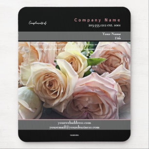 Promotional Mousepad English Rose Theme - HAMbyWG