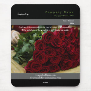 Promotional Mousepad Rose Theme - HAMbyWG