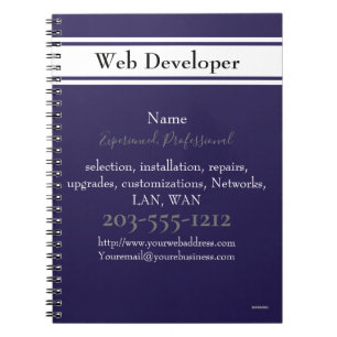 Promotional Notebook you customise - HAMbyWG