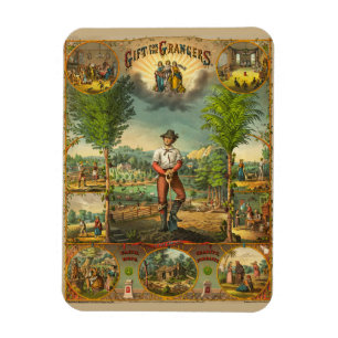 Promotional Print For Grange Members Magnet