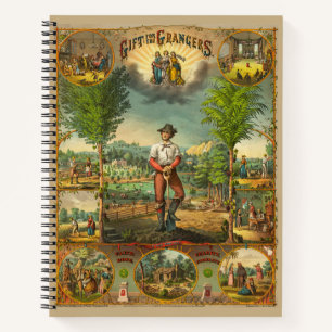 Promotional Print For Grange Members Notebook
