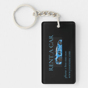 Promotional Rent a Car Key Ring