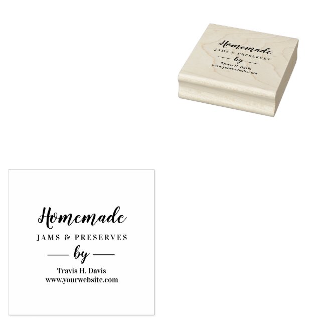 Promotional Small Honey Business  Rubber Stamp (Stamped)