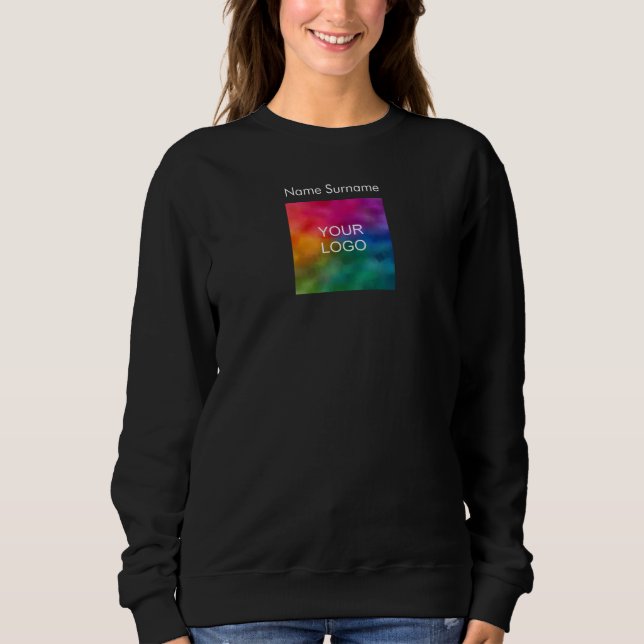 Promotional Template Business Logo Women's Basic Sweatshirt (Front)