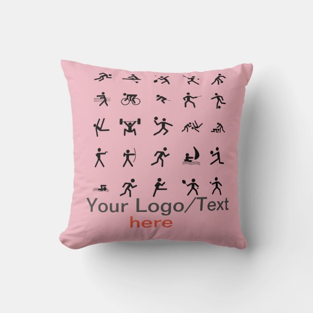 Promotional Throw Pillow (Front)