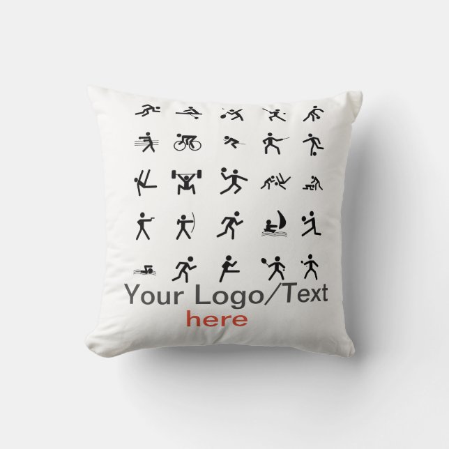 Promotional Throw Pillow (Front)