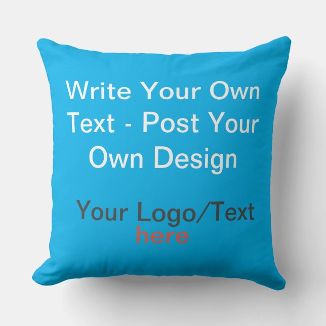 Promotional Throw Pillow (Front)