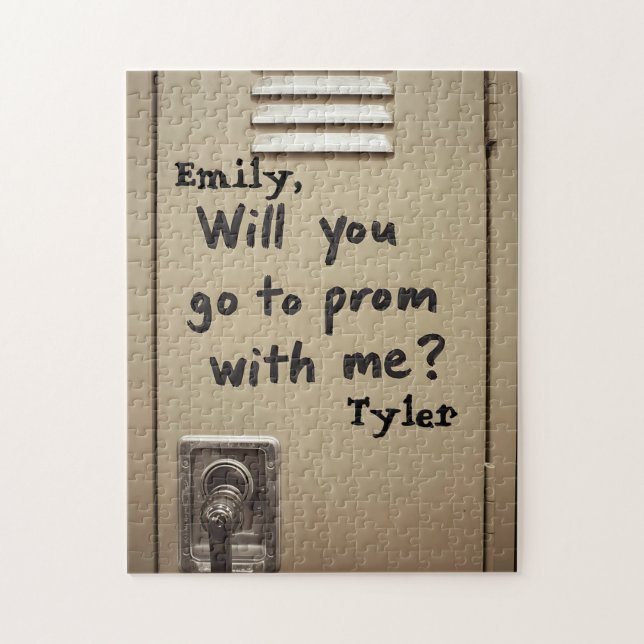 Promposal | Go to Prom with Me Question Photo Jigsaw Puzzle (Vertical)