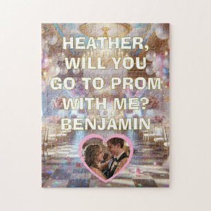 Promposal   Go to Prom with Me Question Photo Jigsaw Puzzle