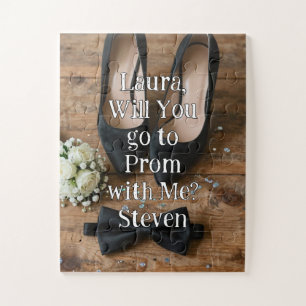 Promposal   Go to Prom with Me Yes or No? Jigsaw Puzzle