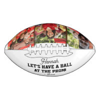 Promposal Prom Proposal Let's Have A Ball Football
