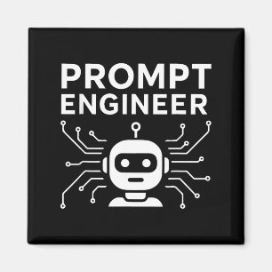 Prompt Engineer Apparel Funny Ai Tech Humor Gift  Magnet