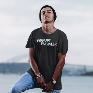 Prompt engineer minimalist quote T-Shirt
