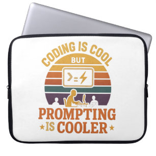 Prompting Cooler Sleeve Tech Humour