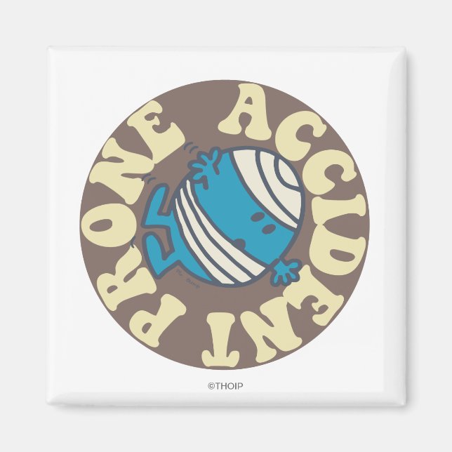 Prone Accident Magnet (Front)