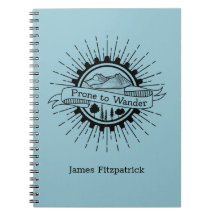 Prone to Wander Travel Journal